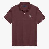 T-H logo polo (maroon)