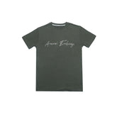 Brandahub T-shirts A.r.m.a.n.i emb T Shirt-olive green
