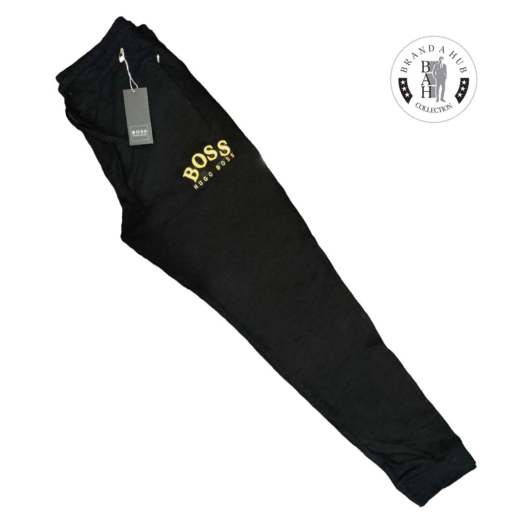 Boss black and online gold joggers