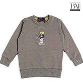 Brandahub SWEARTSHIRT polo bear kids sweartshirt grey