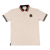 M.o.n.c.l.e.r POLO HEATHER WHITE - brandahub