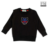 knz kids sweartshirt black - brandahub