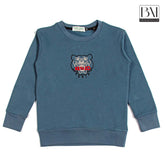 knz kids sweartshirt blue - brandahub