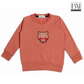 knz kids sweartshirt pink - brandahub