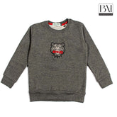 Brandahub SWEARTSHIRT knz kids sweartshirt heather grey