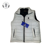 polo kids half sleeve puffer white - brandahub