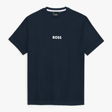 HB Printed tshirt-navy blue