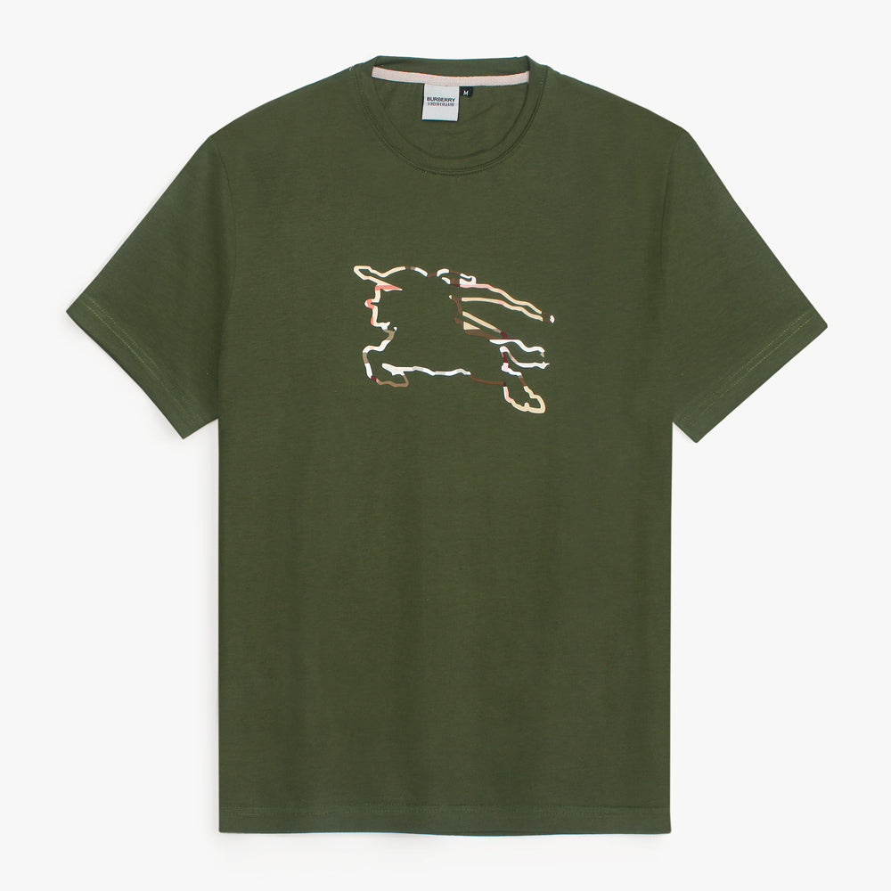 BB Printed tshirt-olive green