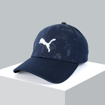 p.u.m.a printed cap navy blue