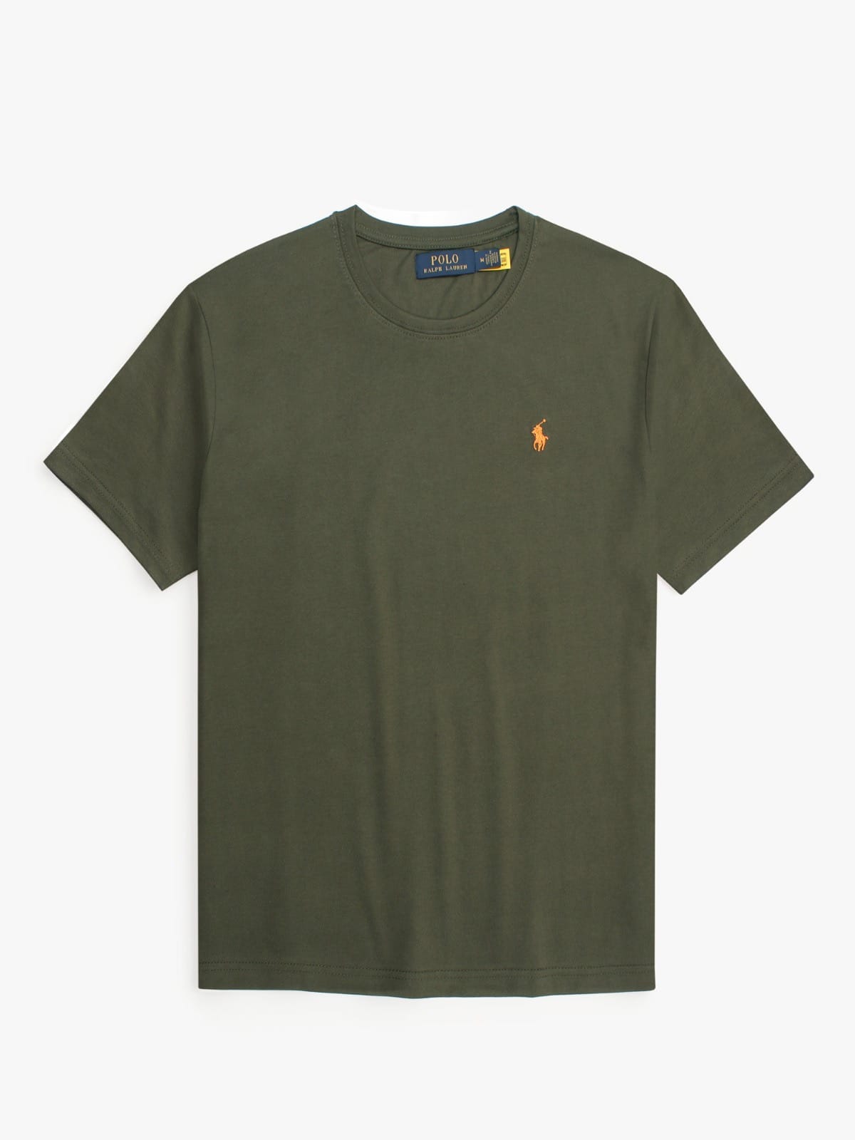 Brandahub T-shirts Prl small pony tshirt-olive green