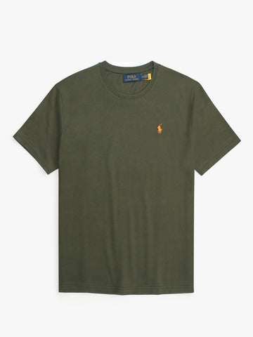 Brandahub T-shirts Prl small pony tshirt-olive green