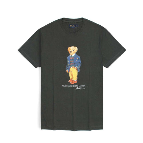 PRL bear T Shirt-grey