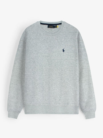 Brandahub sweartshirts The RL Fleece Sweatshirt (Heather grey) unisex