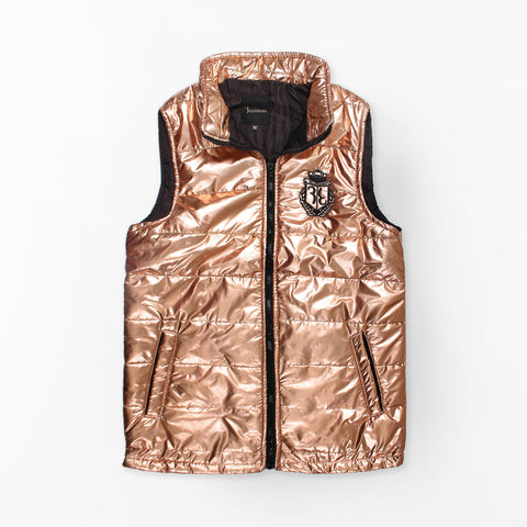 BL  rose gold puffer