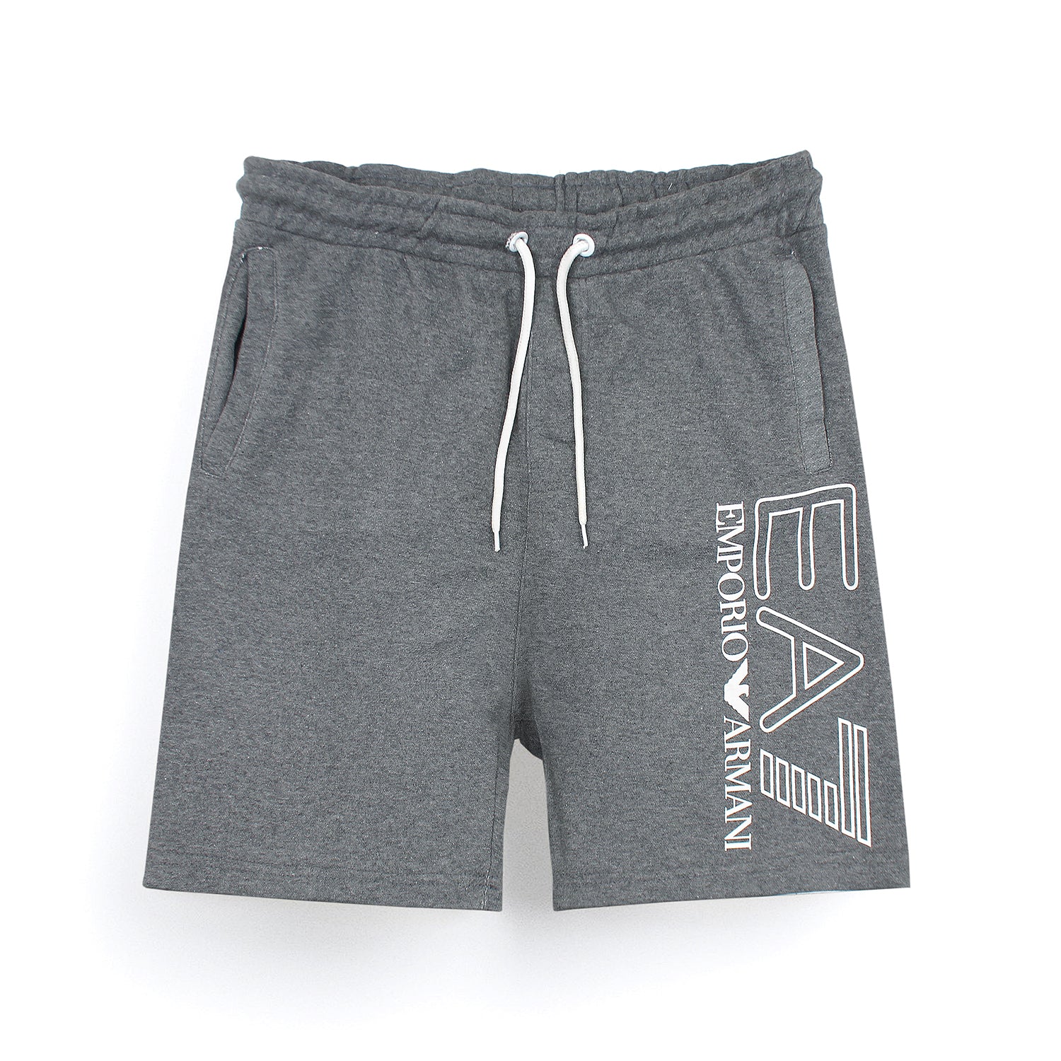 EA dark heather grey shorts