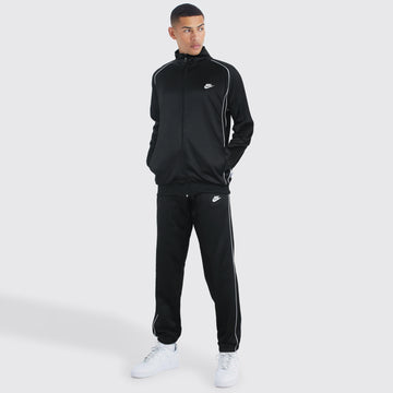 Nk Interlock Fleece Tracksuit (black)