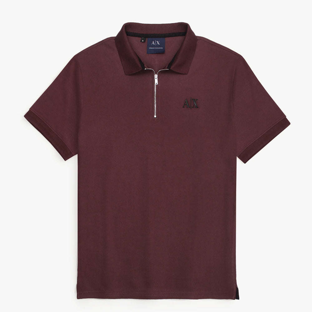AX polo-maroon