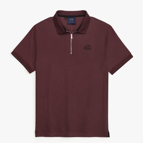 AX polo-maroon