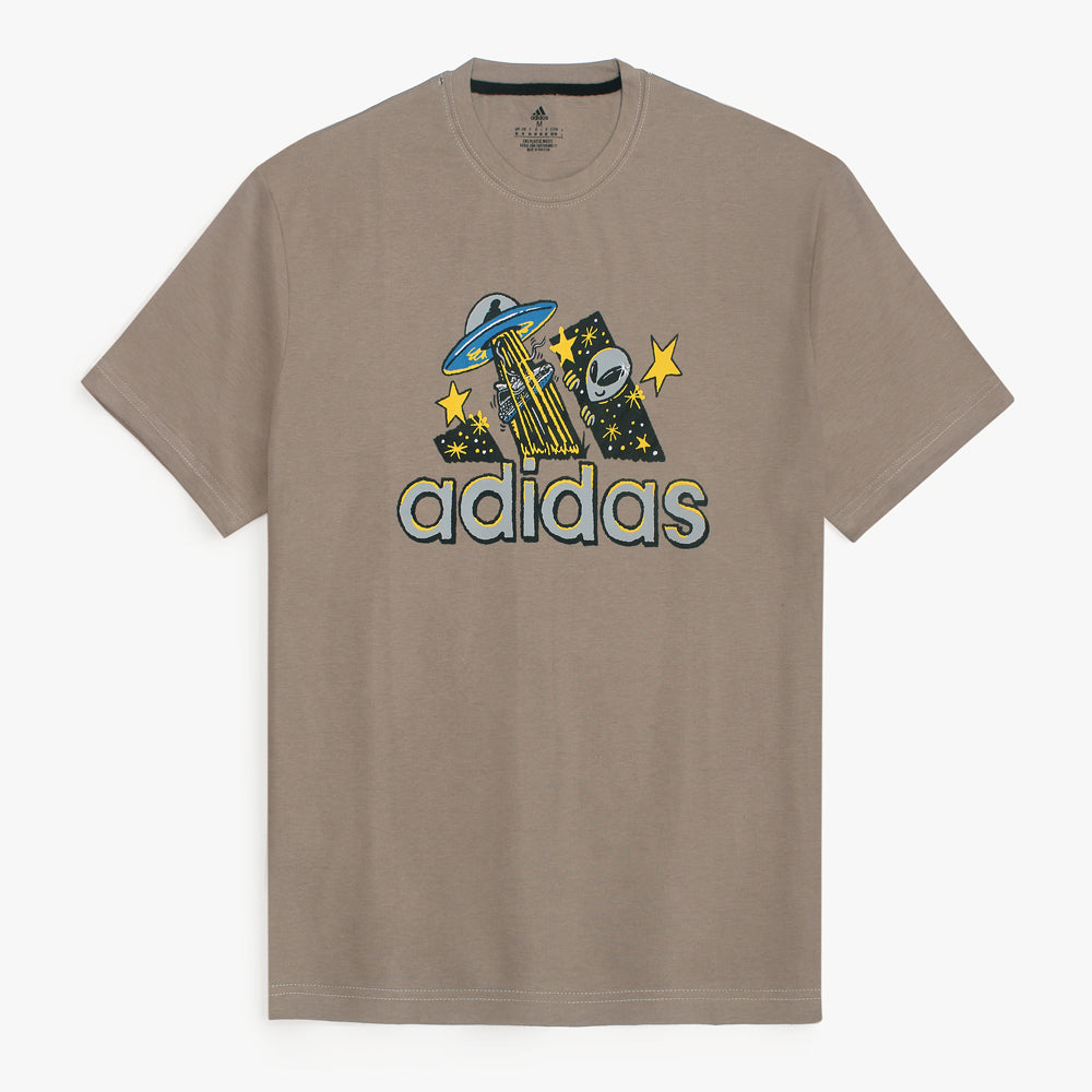 ADS Printed tshirt-brown