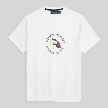 TH Printed tshirt-white