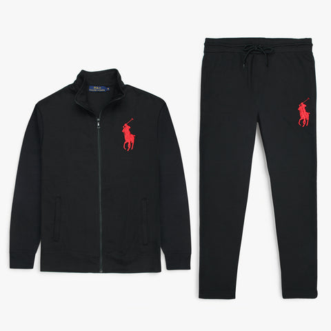 Rl Interlock Tracksuit (black)