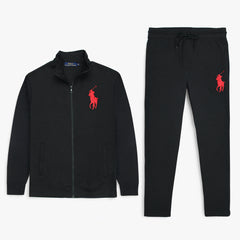 Rl Interlock Tracksuit (black)