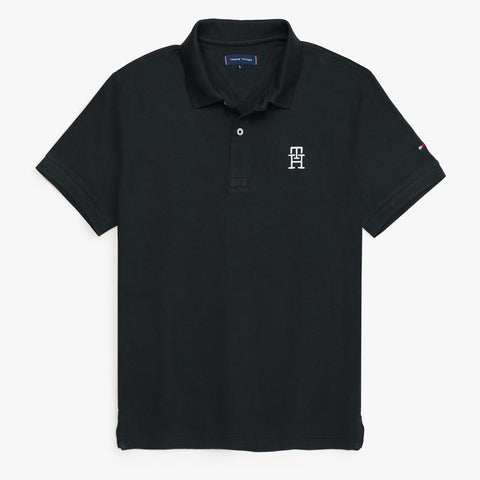 T-H logo polo (Black)
