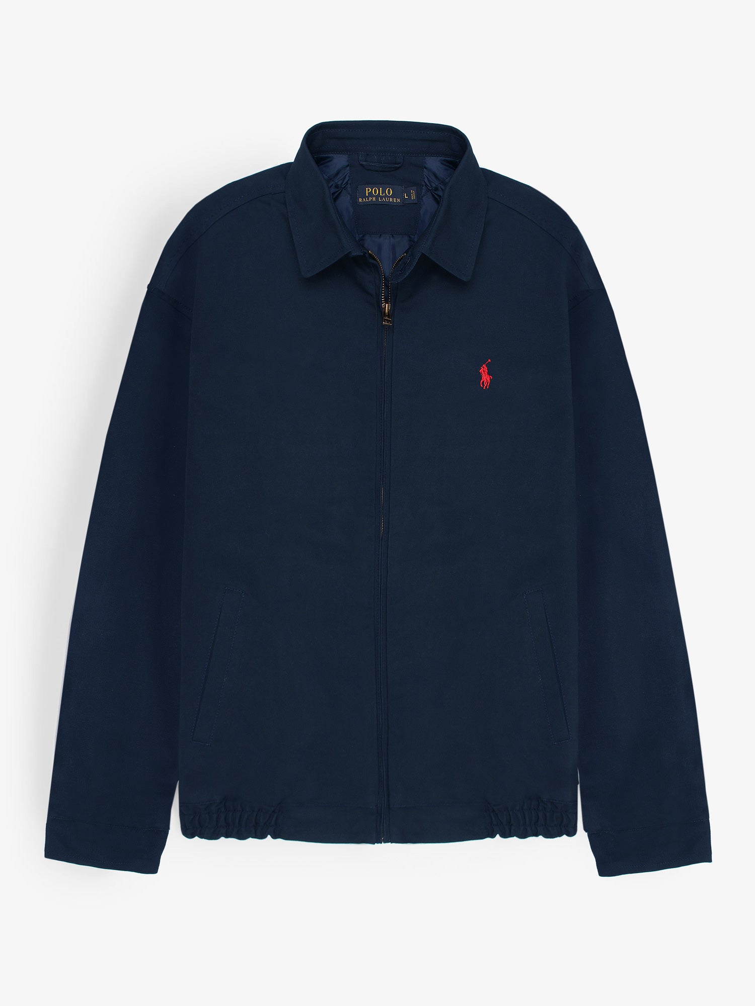 PRL Cotton Twill Jacket (collar) (Navy blue) - brandahub