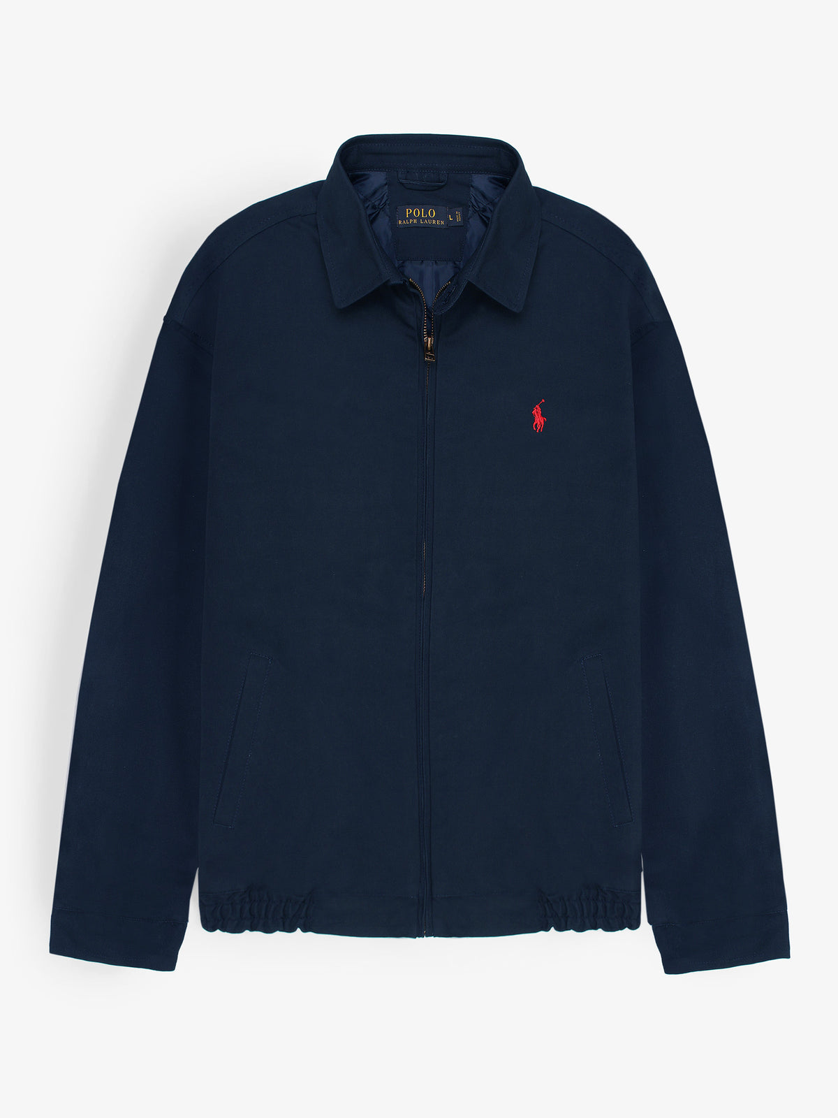 PRL Cotton Twill Jacket (collar) (Navy blue) - brandahub