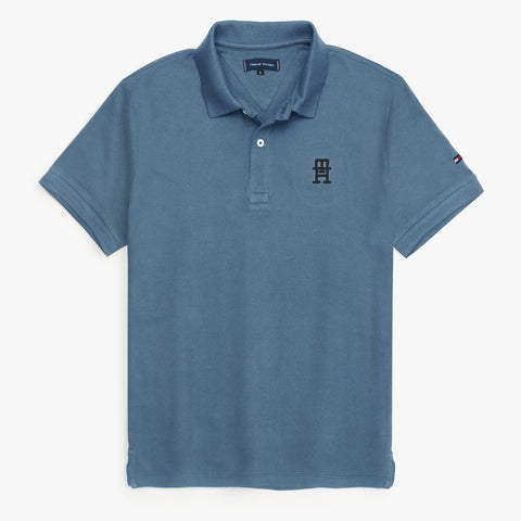 T-H logo polo (Blue)
