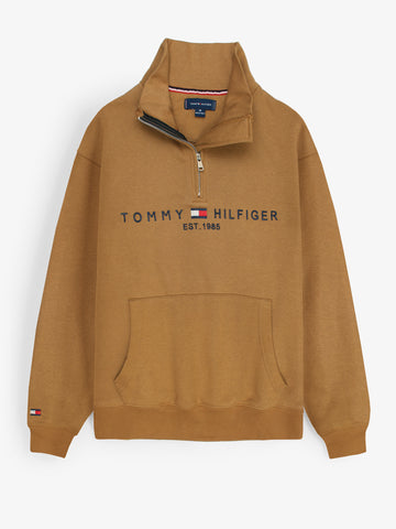 T-H Fleece Sweatshirt (Camel brown)