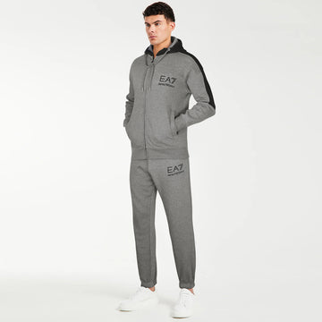 Ea Fleece Tracksuit (Heather Grey)