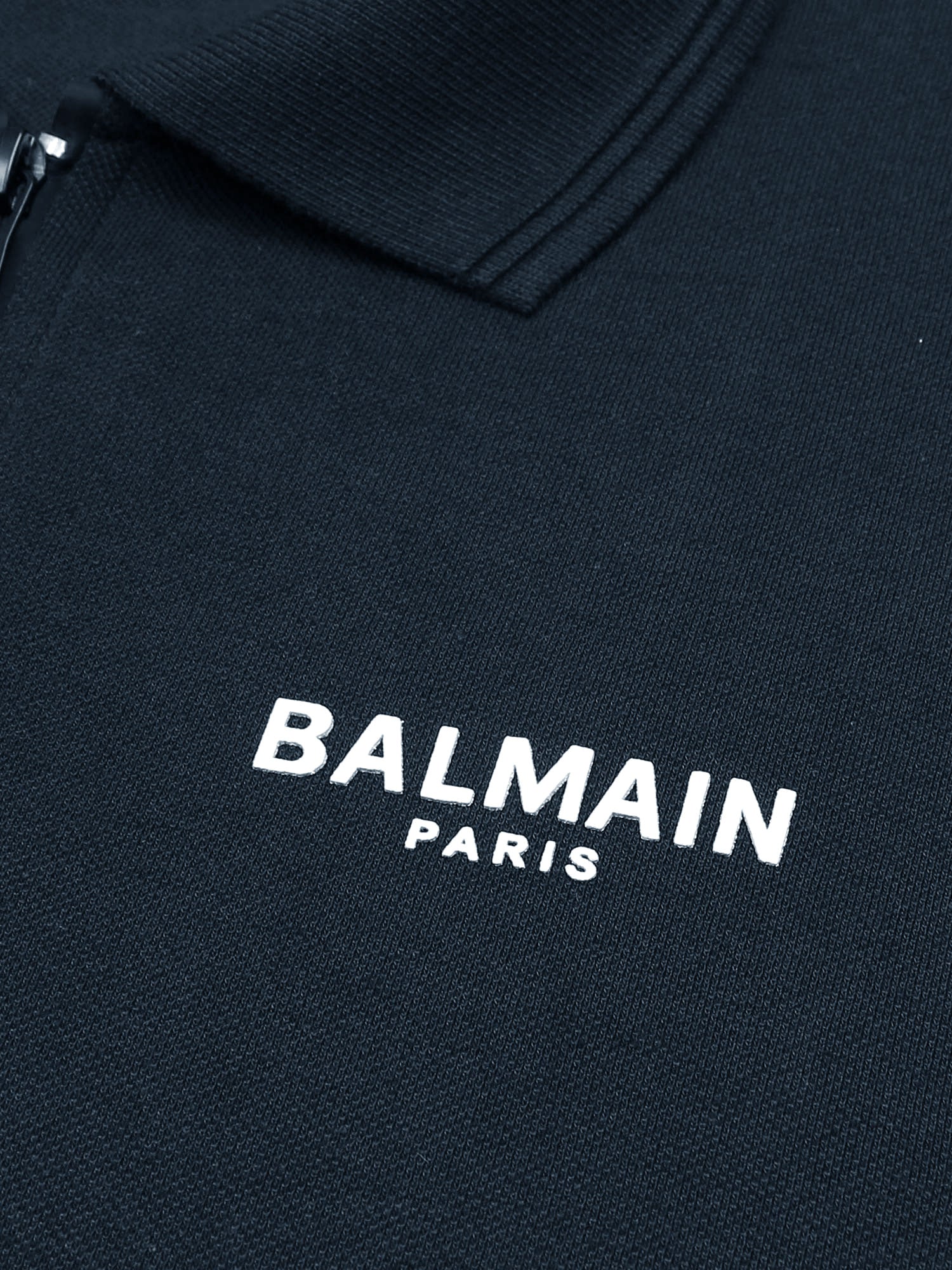 blm polo-navy blue