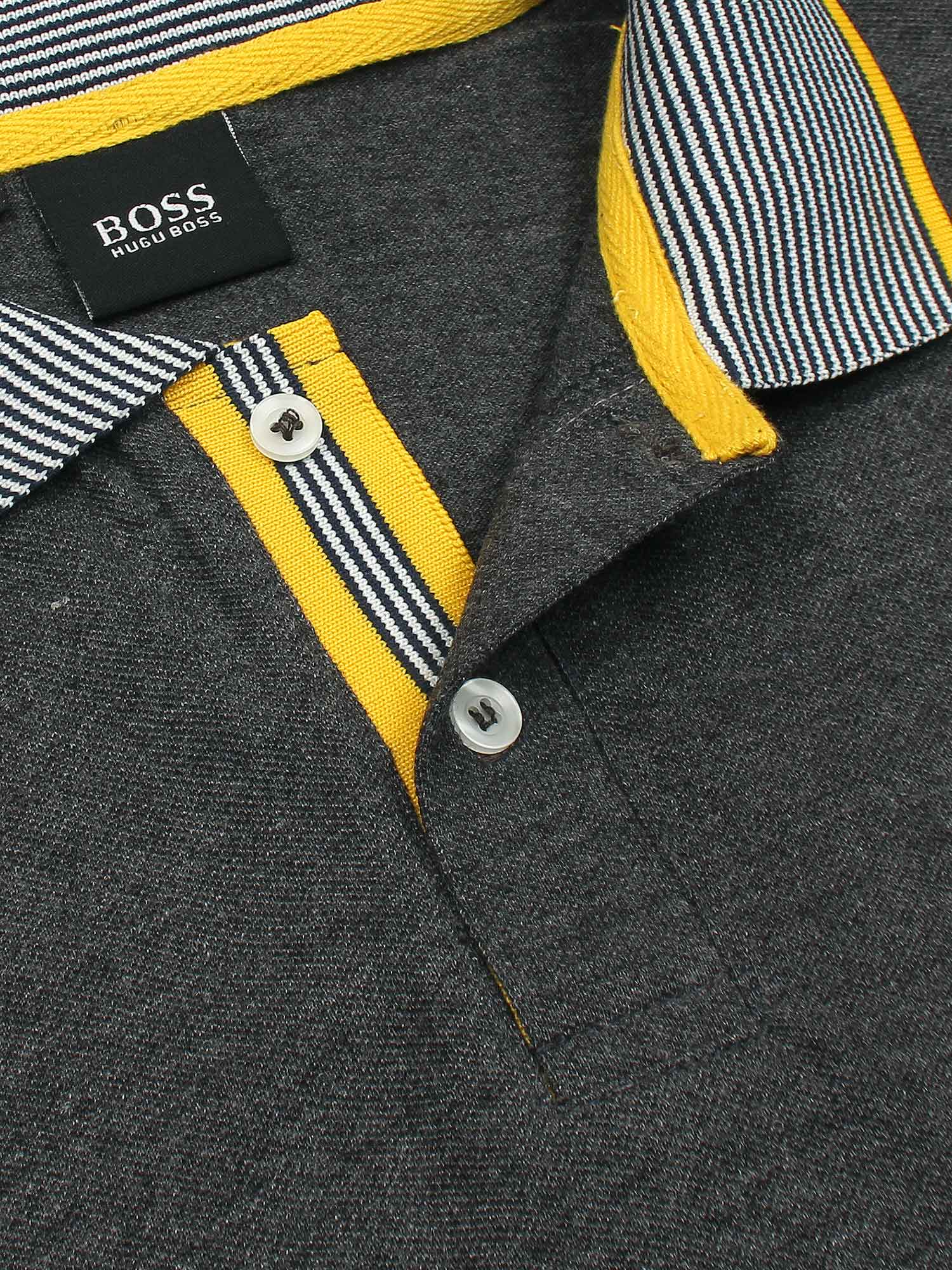 HB POLO DARK HEATHER GREY - brandahub
