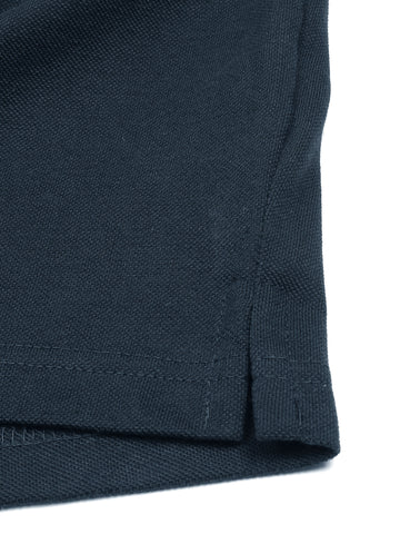 blm polo-navy blue