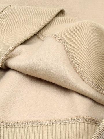 The Lw Fleece Sweatshirt (beige) unisex
