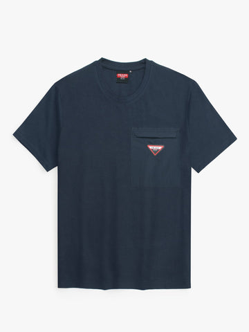 Brandahub T-shirts premium Pda t shirt-navy blue
