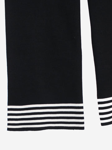 The Metropolis Graphic Stripe 3-Piece Set (Black)