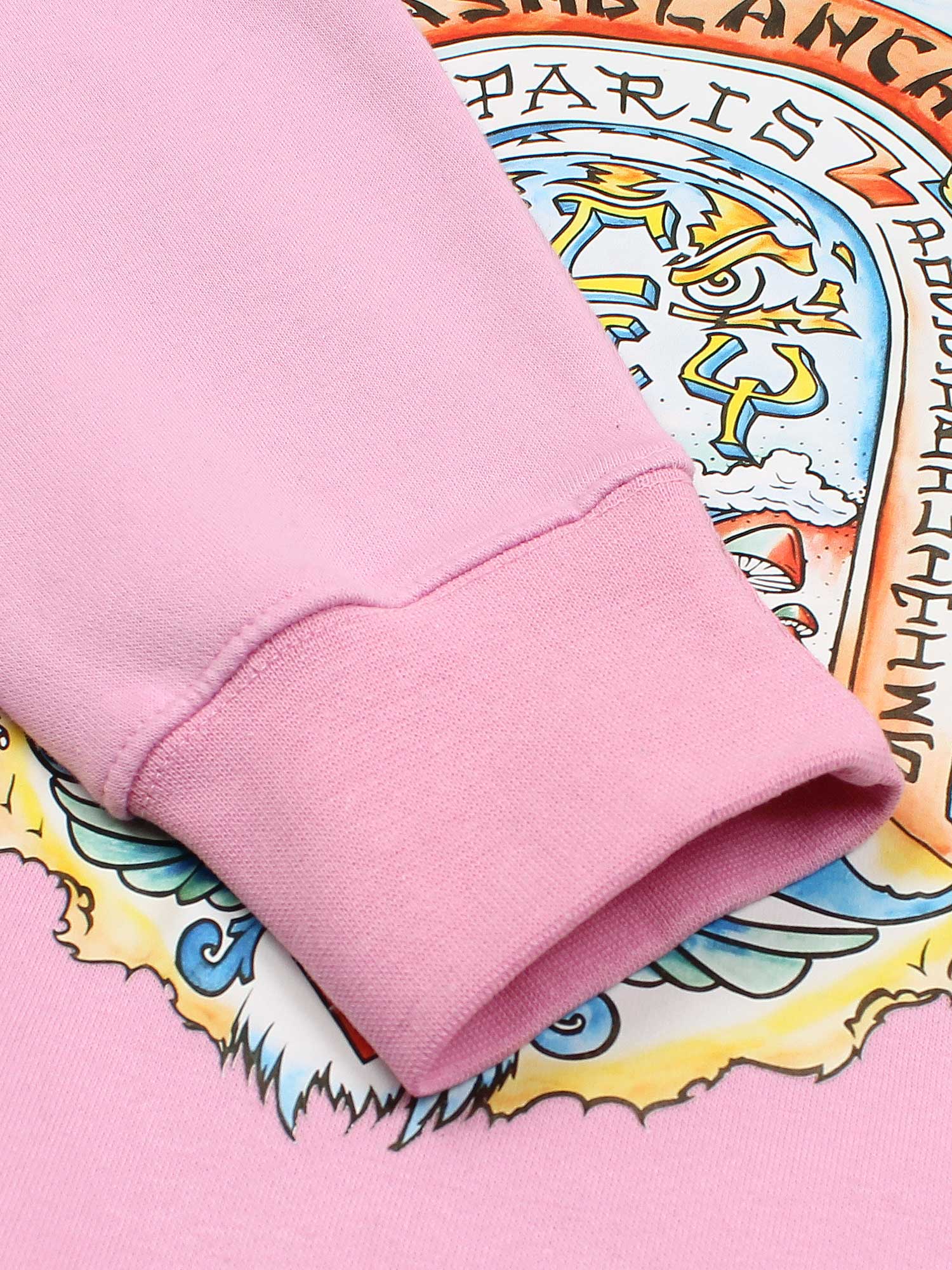 Brandahub sweartshirts The Cb Fleece Sweatshirt (Pink) unisex