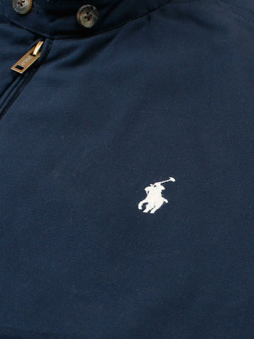 Brandahub Cotton Jackets PRL Cotton Twill Jacket (collar) (Navy blue)