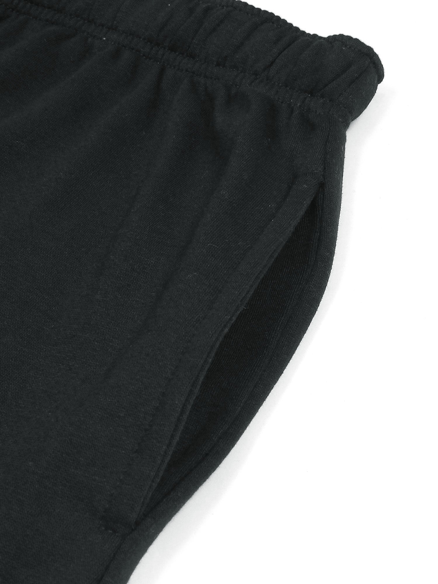 Premium Ao Straight Leg Fleece Sweatpant (Black)