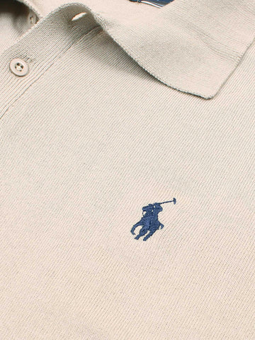 Brandahub polo shirts Premium Rl knit polo-beige