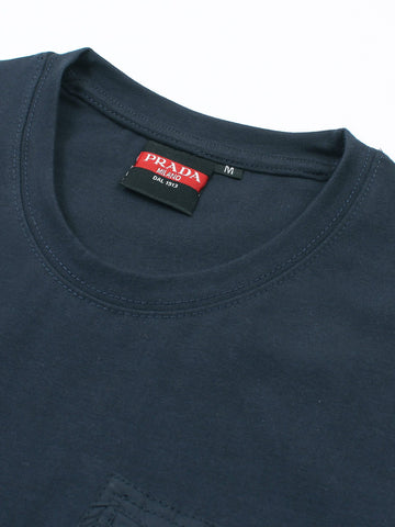 Brandahub T-shirts premium Pda t shirt-navy blue