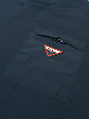Brandahub T-shirts premium Pda t shirt-navy blue