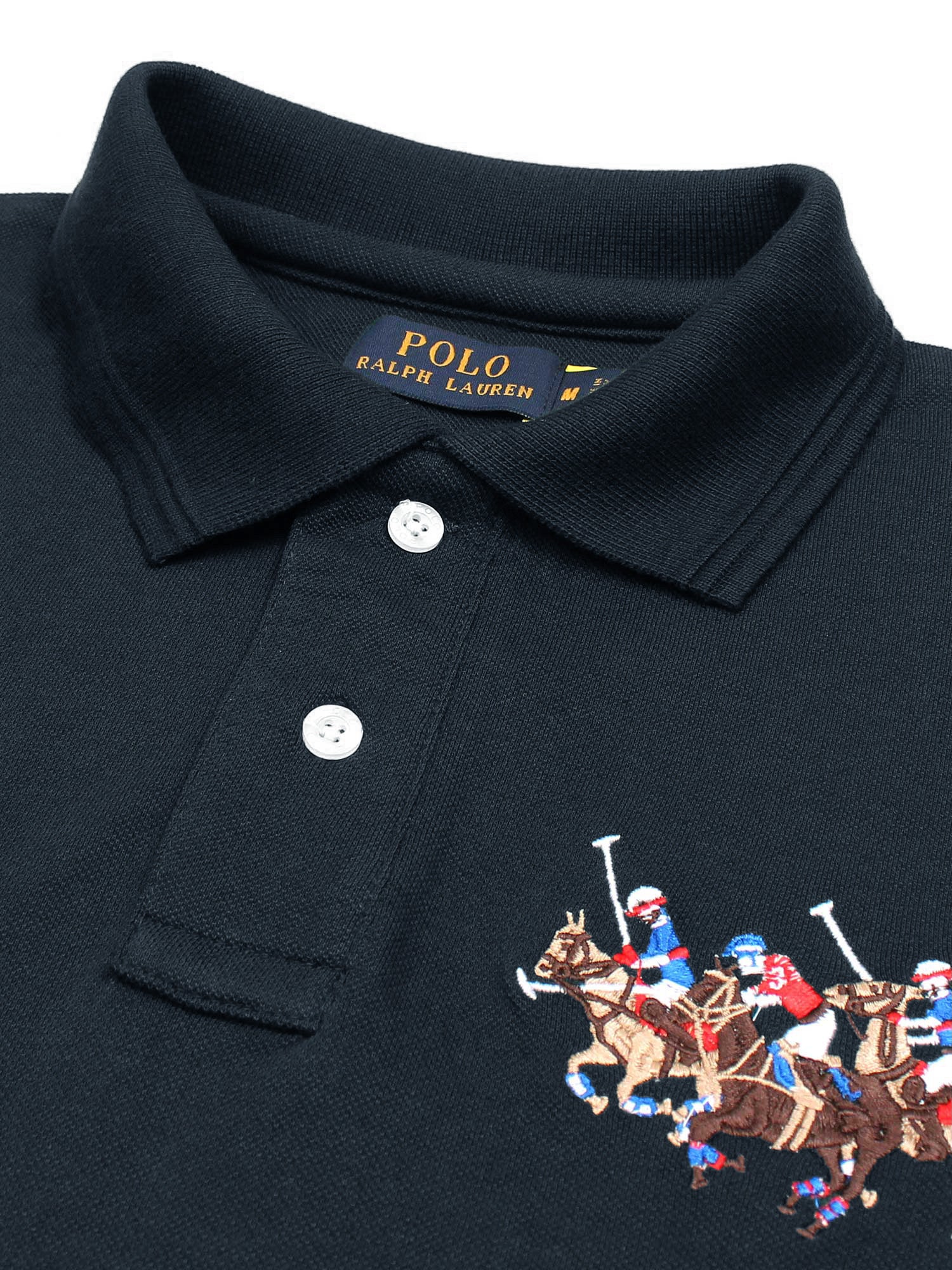 RL triple pony polo-Navy blue