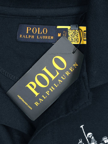 RL triple pony polo-Navy blue