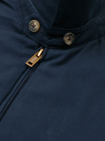 Brandahub Cotton Jackets PRL Cotton Twill Jacket (collar) (Navy blue)