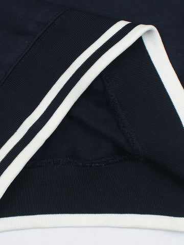 Premium Lst zipper sweatshirt (Navy blue)