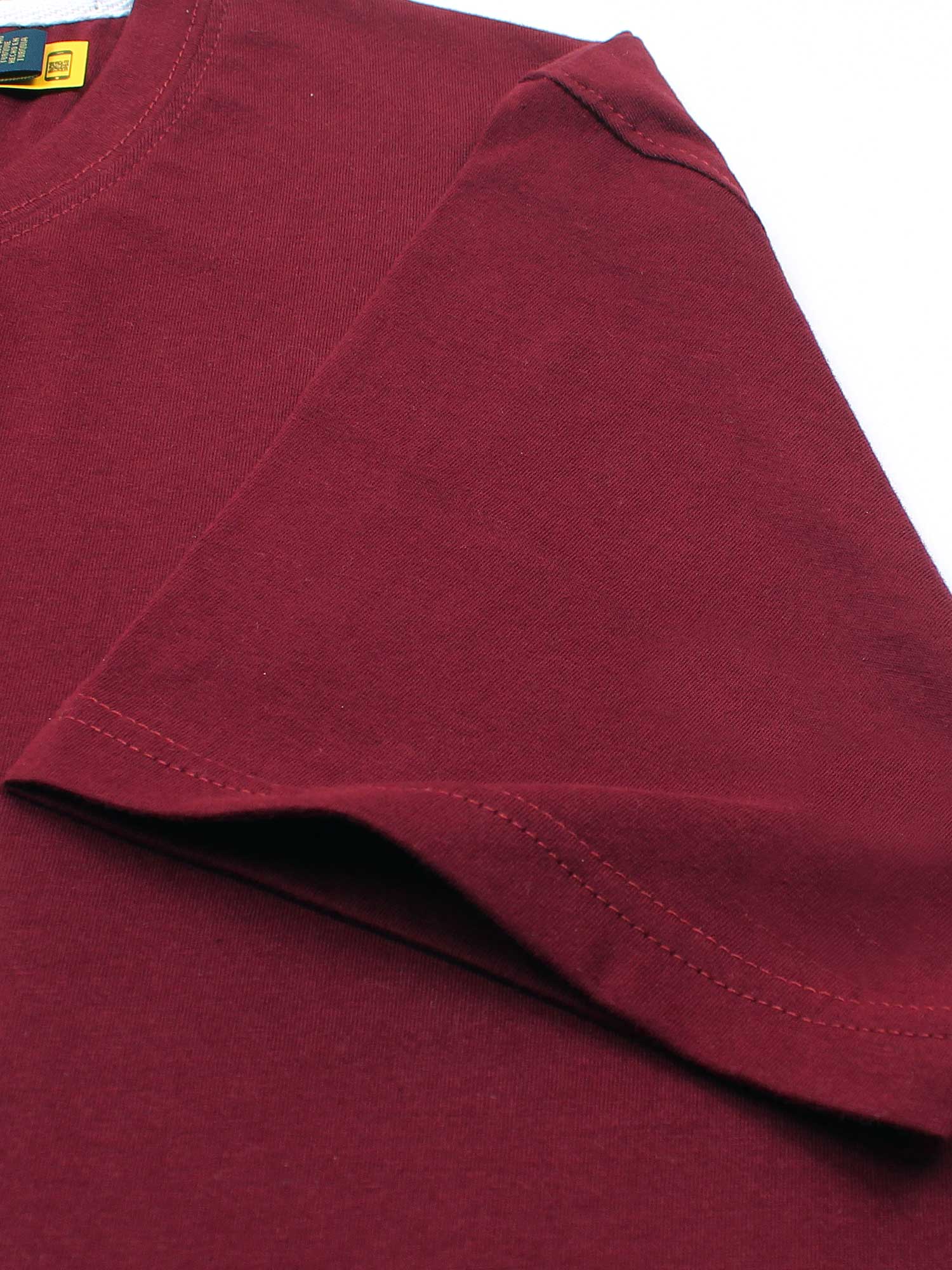 PRL bear T Shirt-Maroon