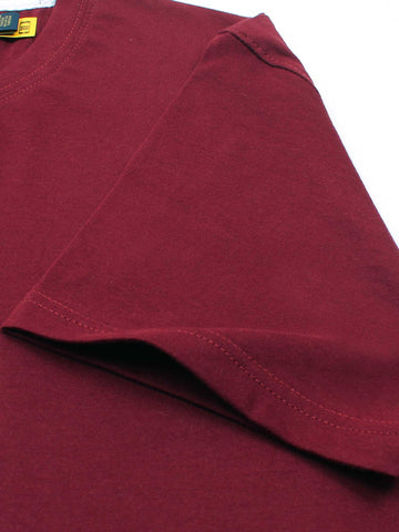 PRL bear T Shirt-Maroon